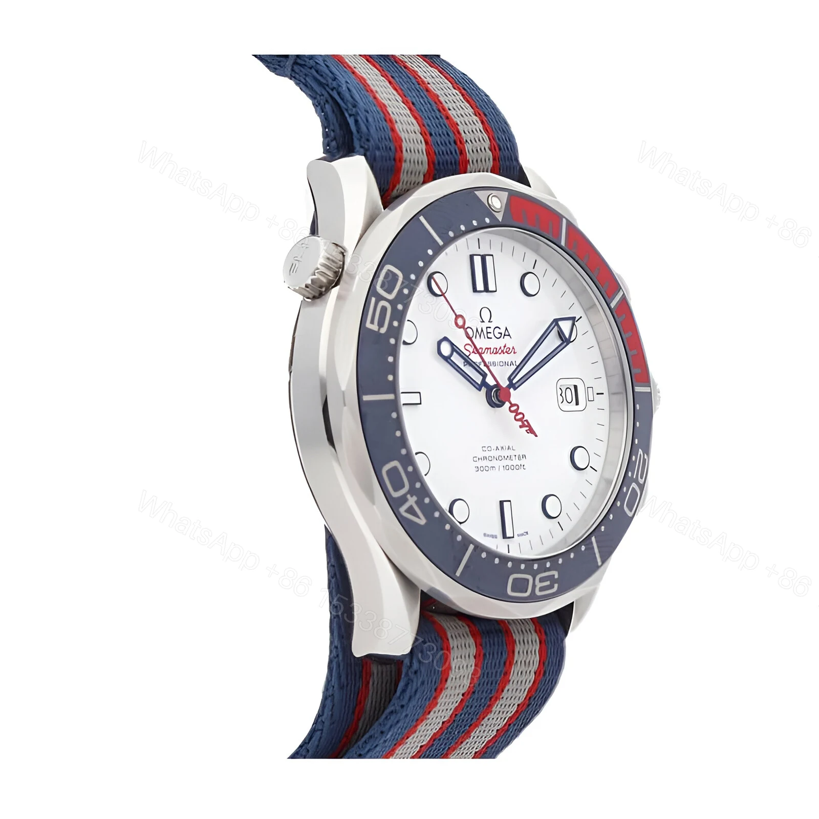 View 3 of Omega 007 White Replica