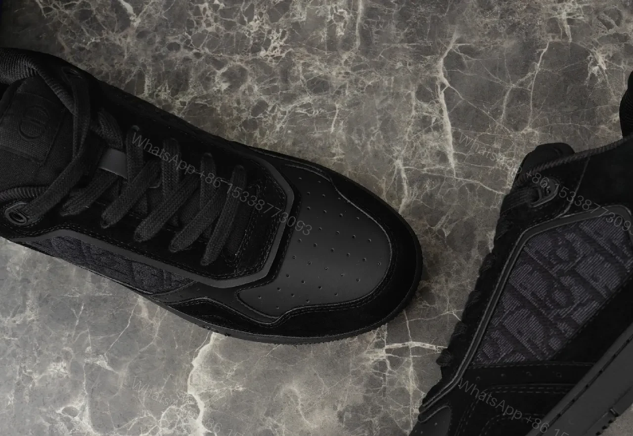 View 6 of Black Suede Textured Trainer: Subtle Luxe, All-Day Comfort