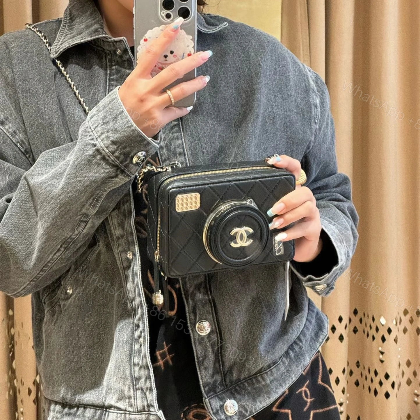 View 21 of 高仿Chanel*24S春夏系列AS4817相機包黑色免檢版