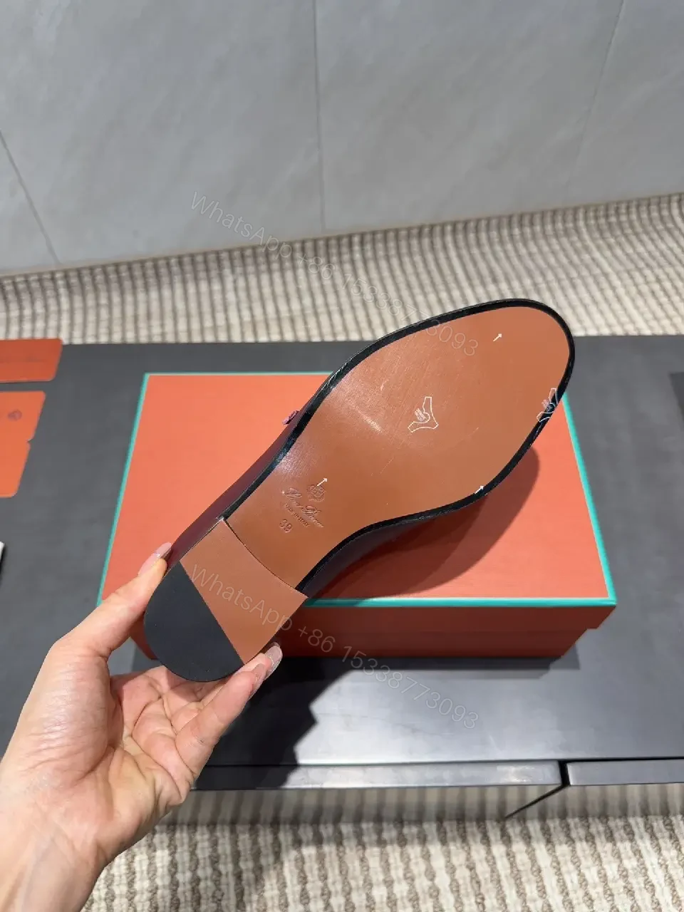 View 3 of Burgundy Leather Fringe Loafers: Modern Dress-Casual Luxury