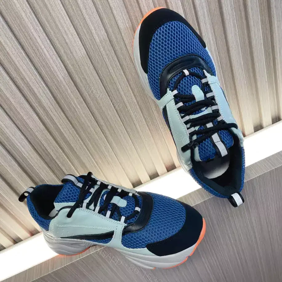 View 5 of B22 SNEAKER TECHNICAL MESH WITH AND CALFSKIN – CD127