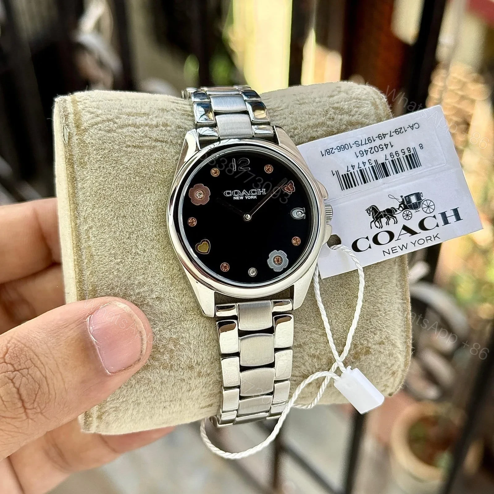 View 2 of Coach Greyson Black Dial