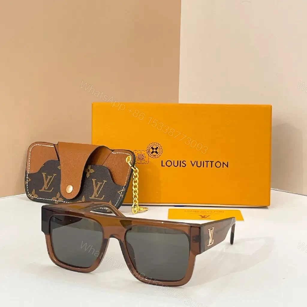 View 7 of Brown Acetate Oversized Sunglasses: Modern Chic, Polarized Comfort