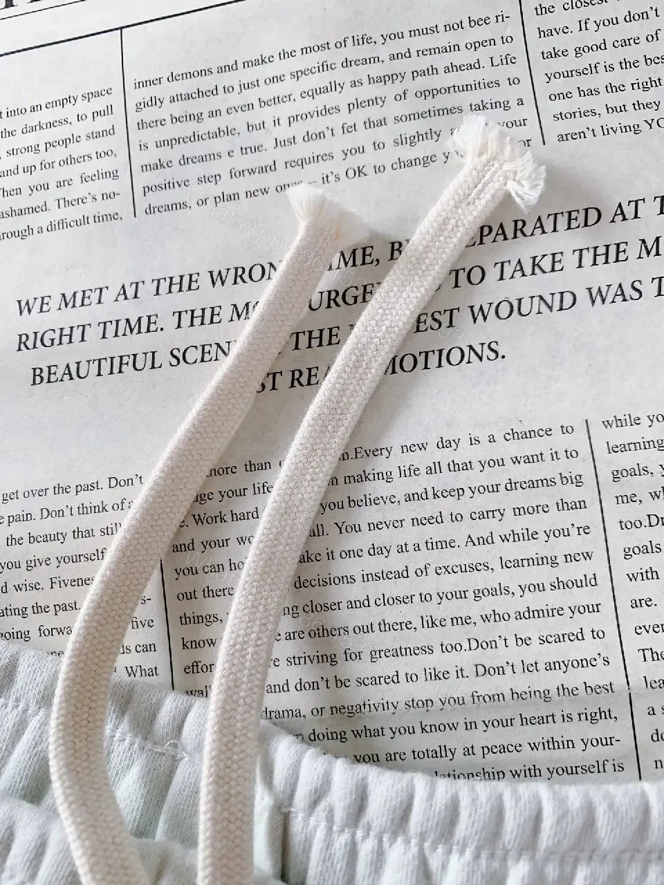 View 9 of White Cotton-Blend Sweatshorts, Drawstring, Pockets, Logo Patch Short