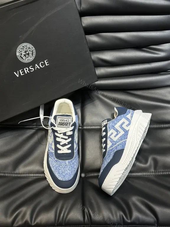 View 7 of Patterned Prowess High-Tops: Luxe Navy/White Sneakers