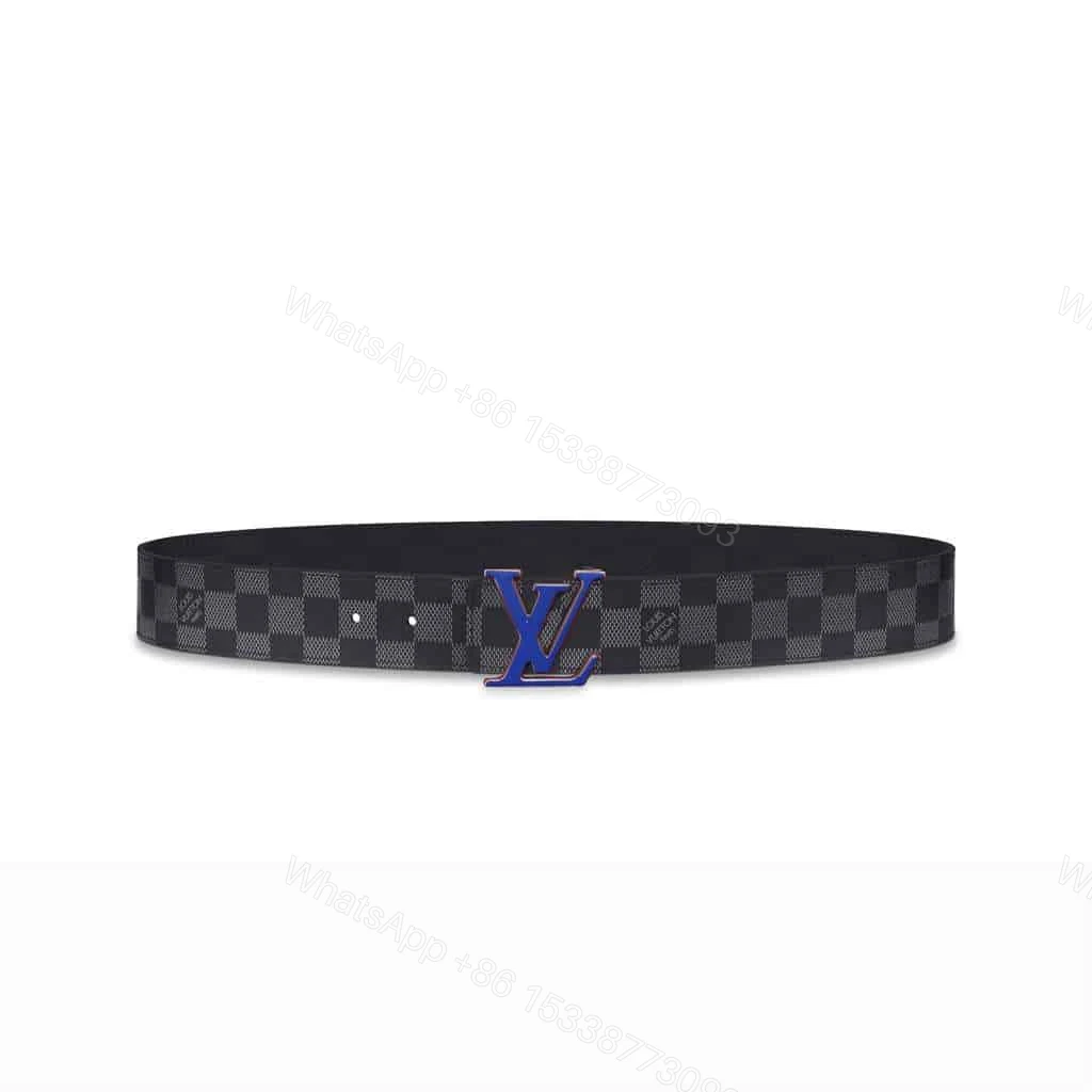 LOUIS VUITTON INITIALES 40MM REVERSIBLE DAMIER INFINI LEATHER BELT – B84 — view 1