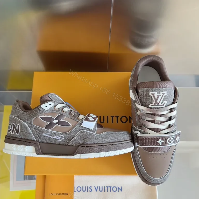 View 9 of Patterned Texture Sneaker â€” LV Details, All-Day Comfort, Streetwear Style