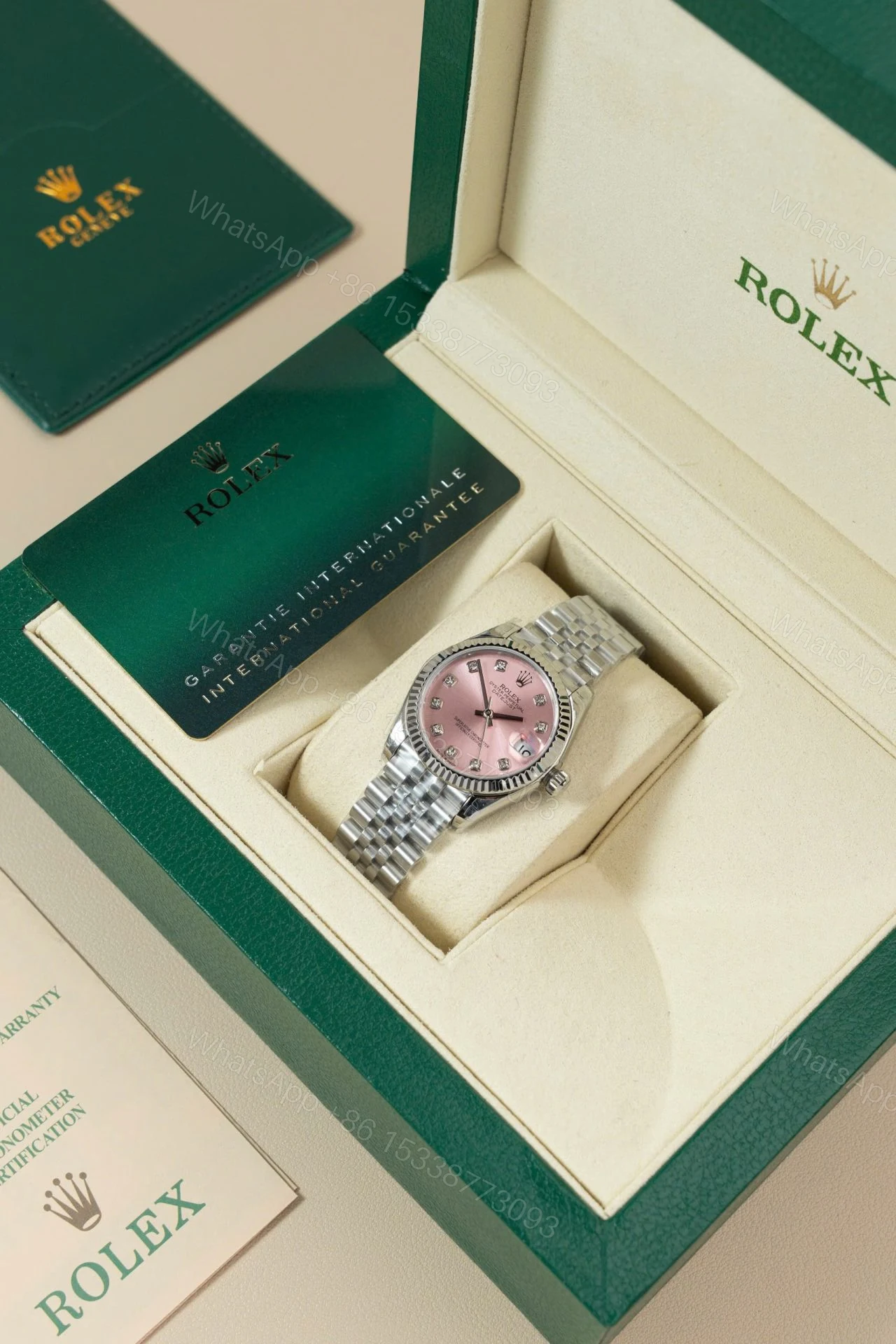 View 5 of Rolex Datejust Pink Diamond Dial 278274-0032 31 mm
