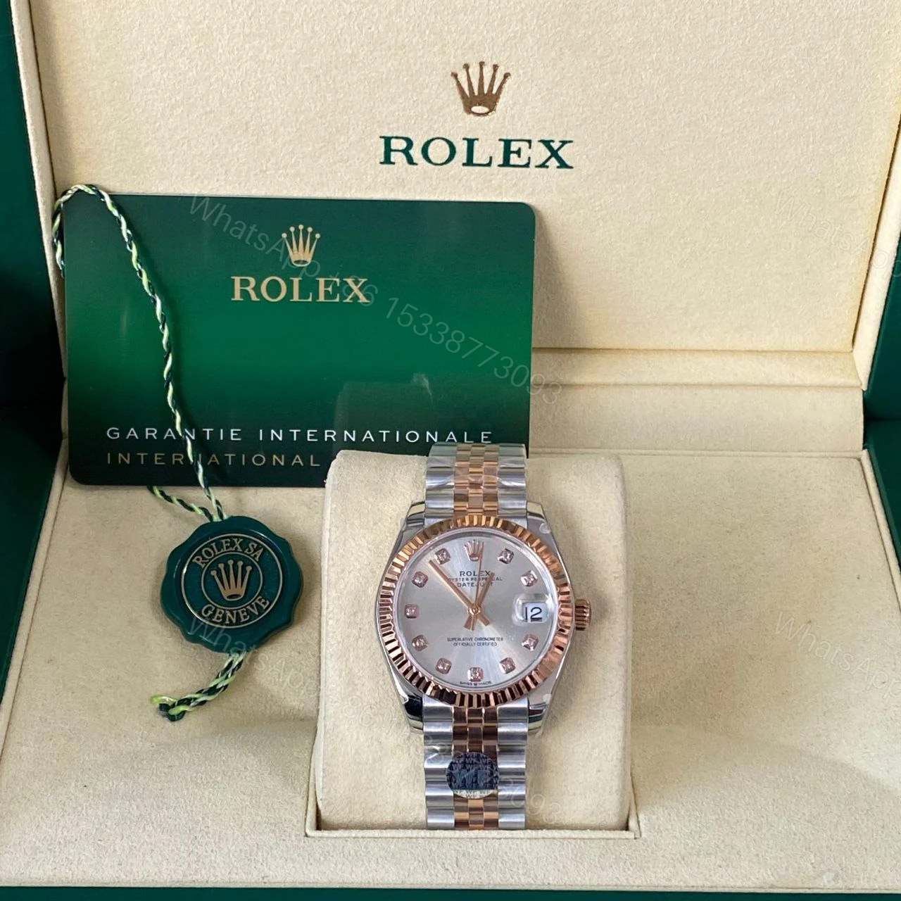 View 3 of Design Rolex Lady Datejust 31 mm Oystersteel