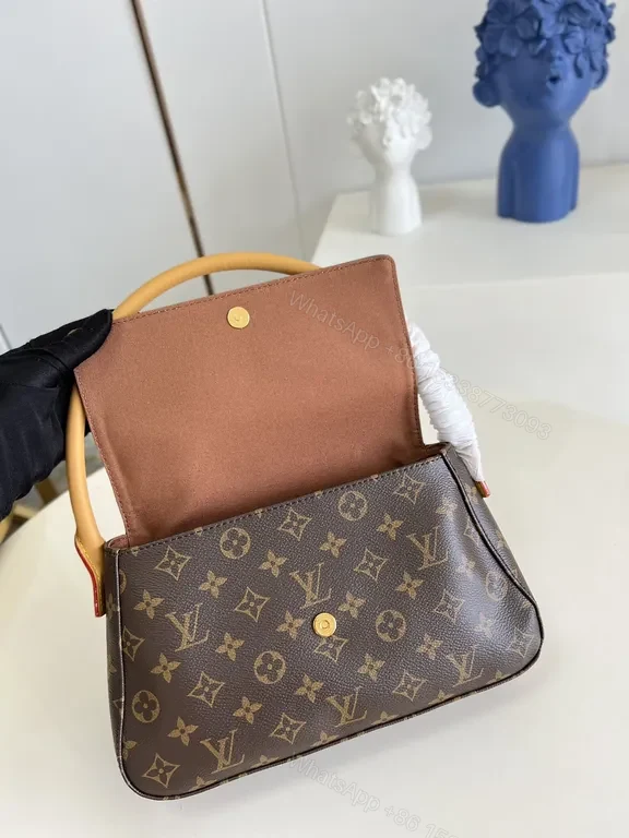 View 8 of Louis Vuitton Monogram Top-Handle Bag: Compact Luxury for Day to Night