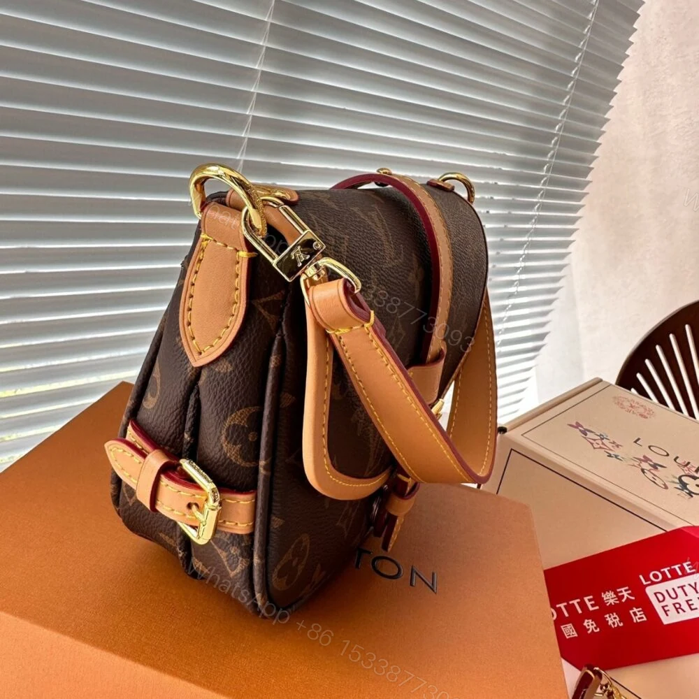 View 4 of Louis Vuitton Saumur BB Monogram Brown 20Cm M46740