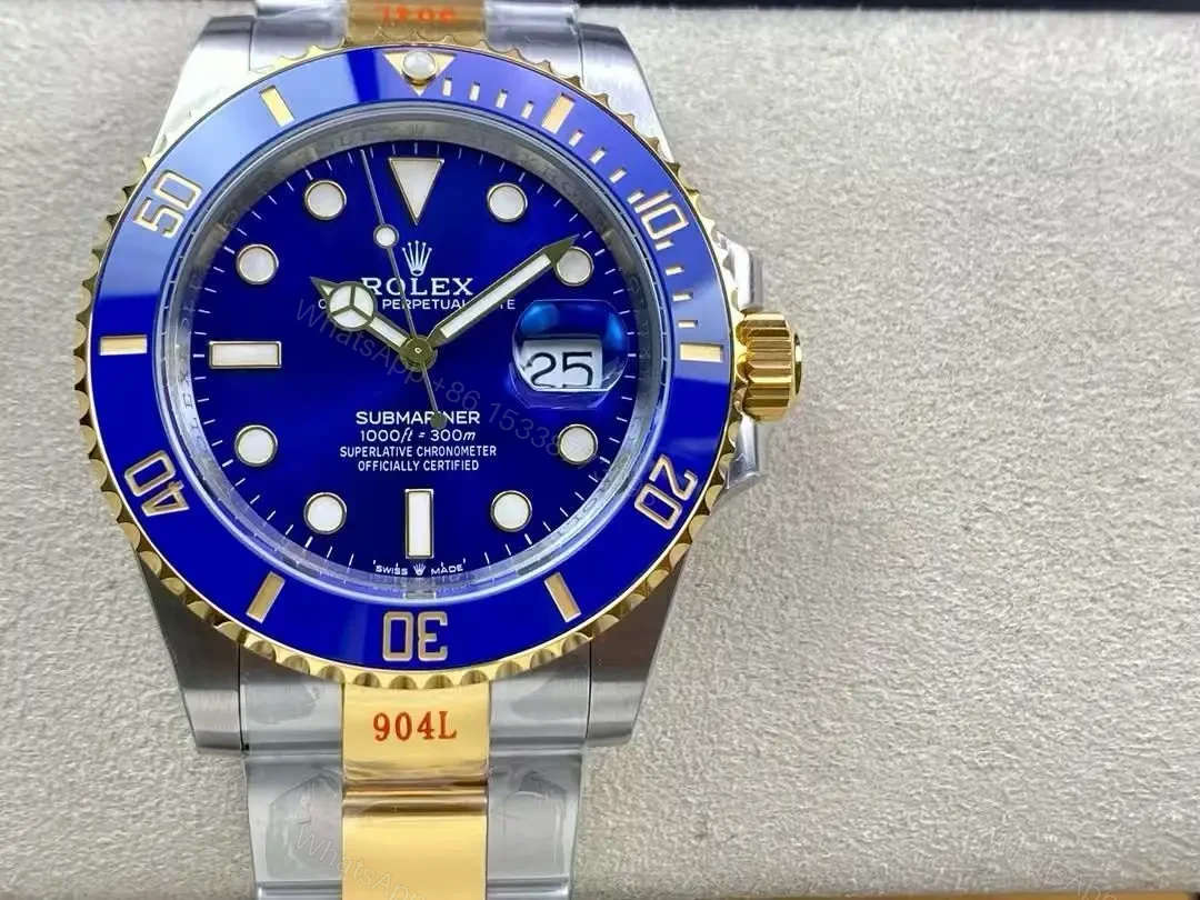 View 2 of Rolex Submariner Two Tone 41MM Submariner 126613LB (2025) Super Swiss Clone