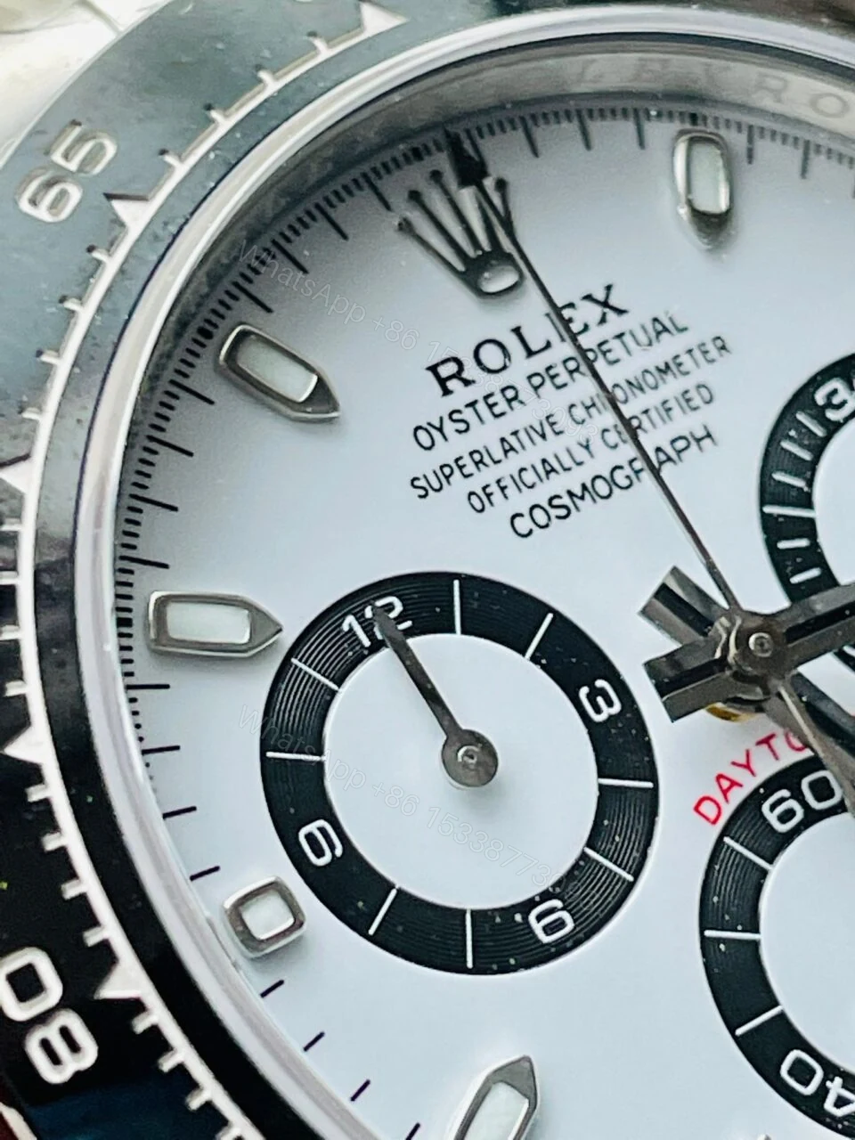 View 8 of CLEAN FACTORY 1:1 Rolex Daytona 116500 PANDA Best Edition CF 904L SS Case and White Dial