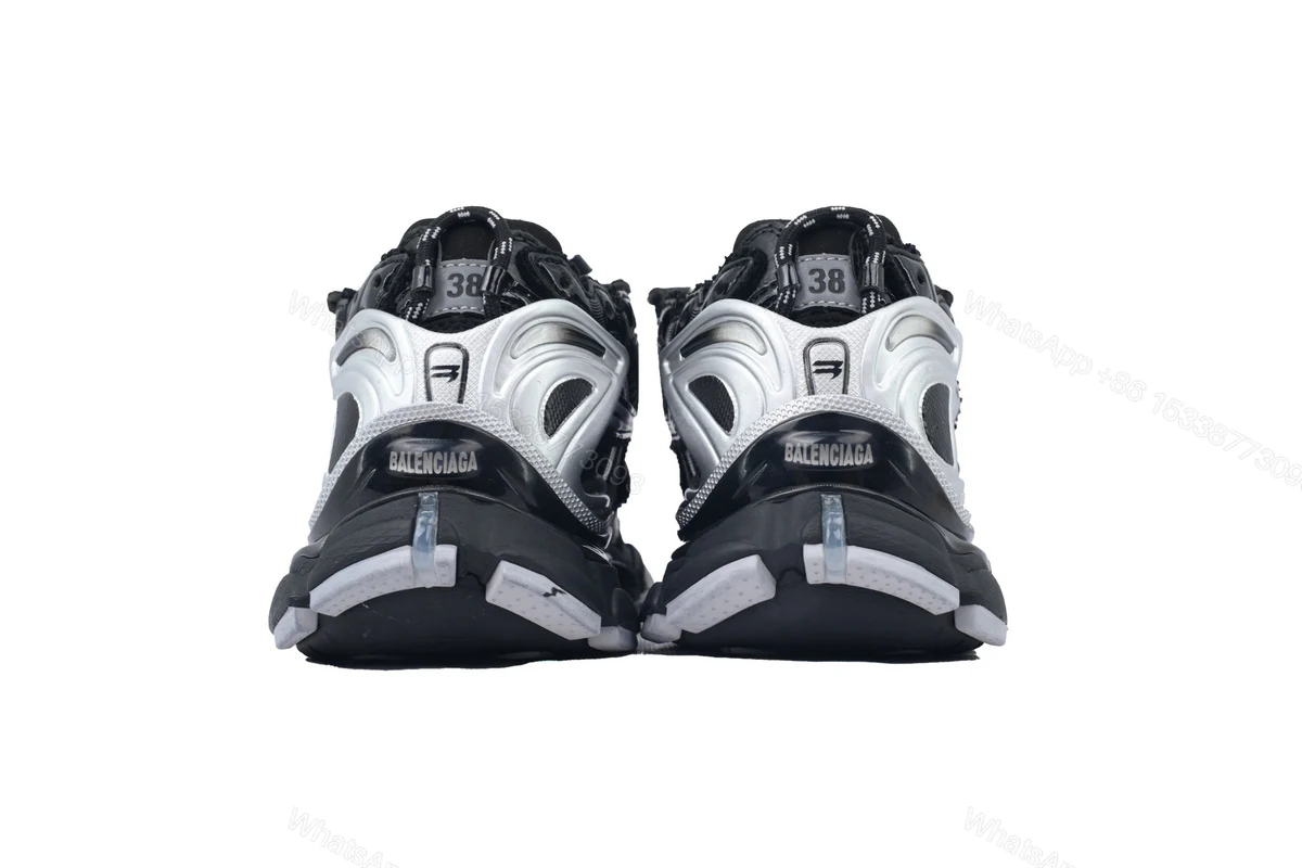 View 2 of Balenciaga Runner Sneaker Dark Gray 772767 W3RNY 0322