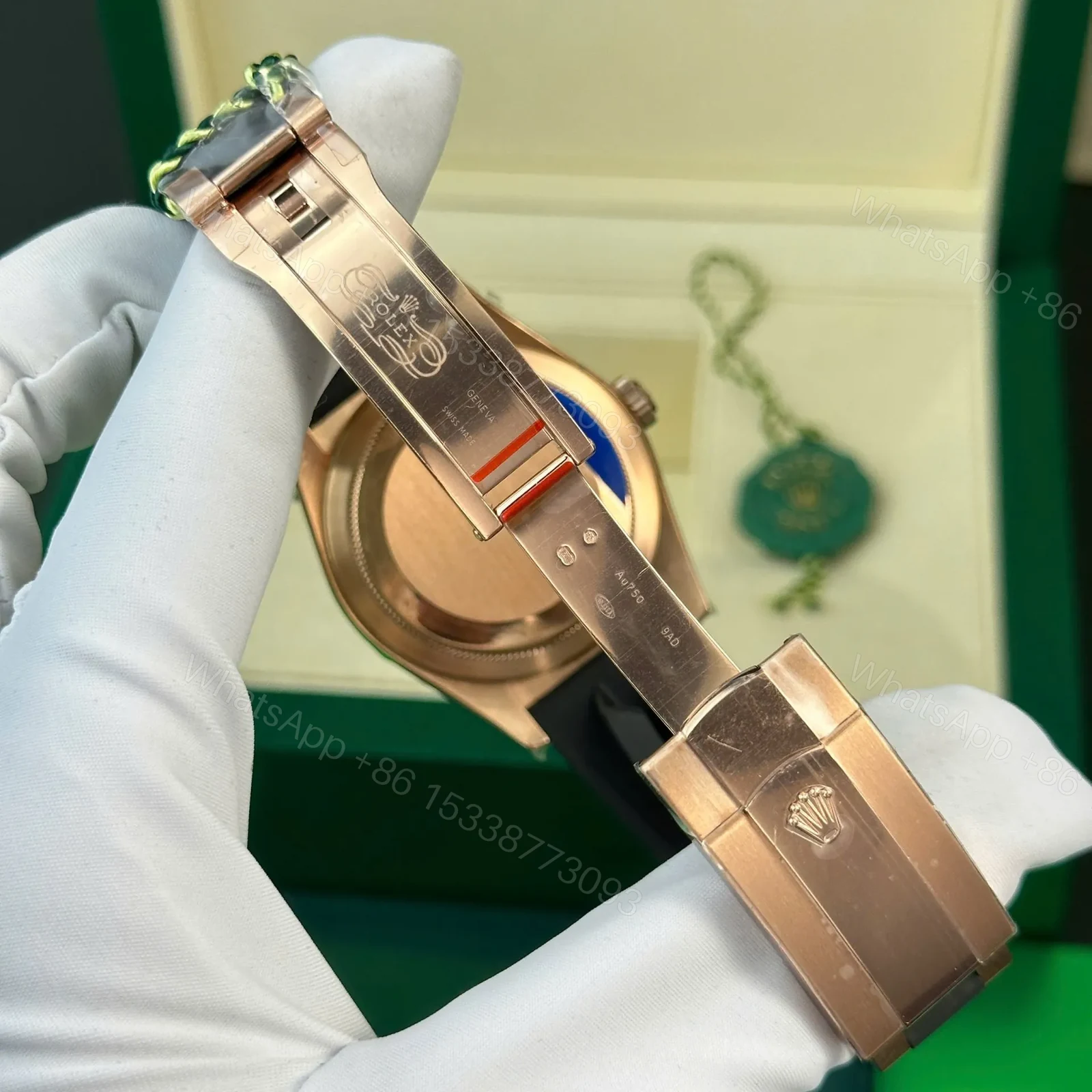 View 13 of Replica Rolex Sky-Dweller Black Dial 326235