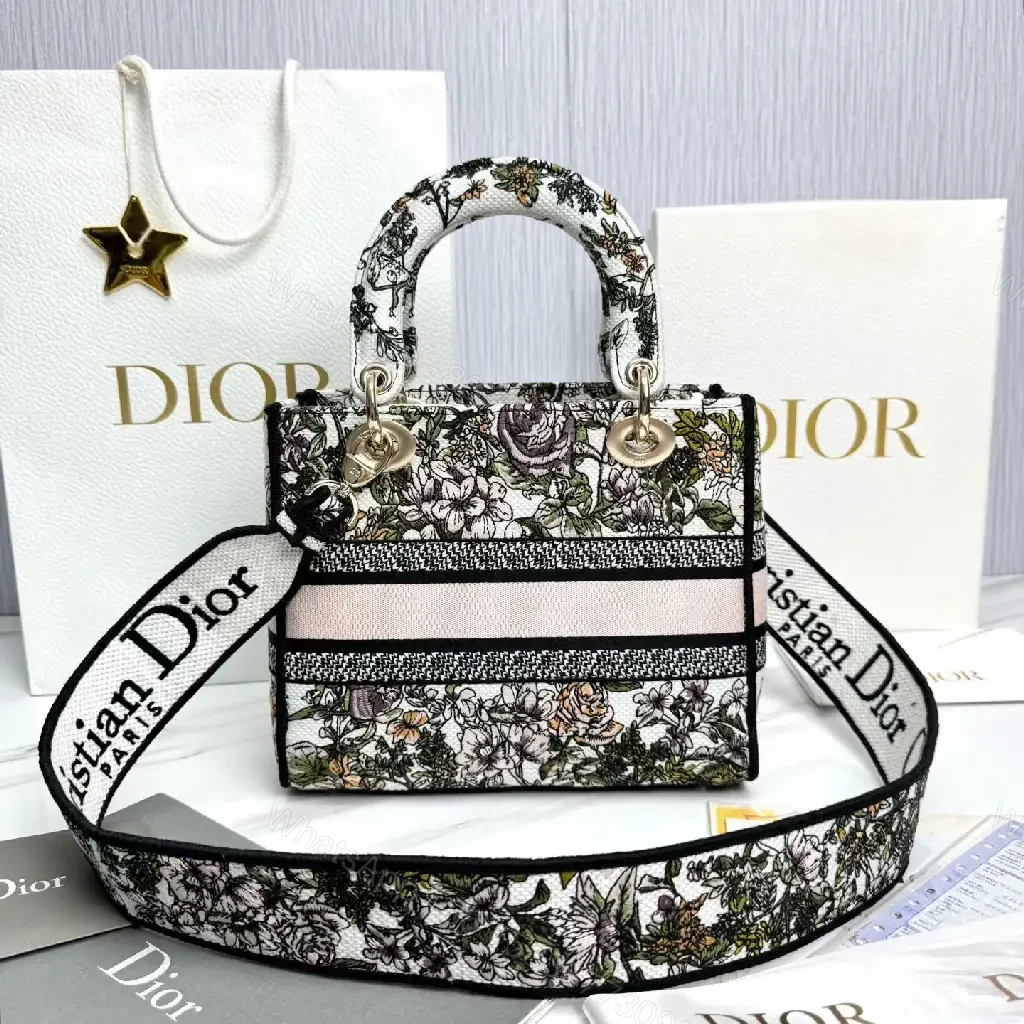 View 7 of Floral Jacquard Handbag — Elevated Everyday Luxury