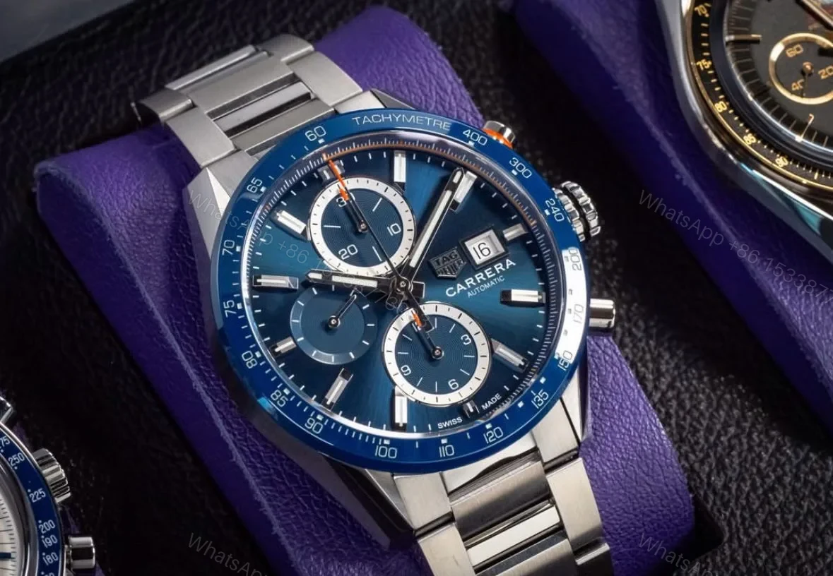 View 2 of Tag Heuer Blue Dial Stainless Steel Luxury (44mm)