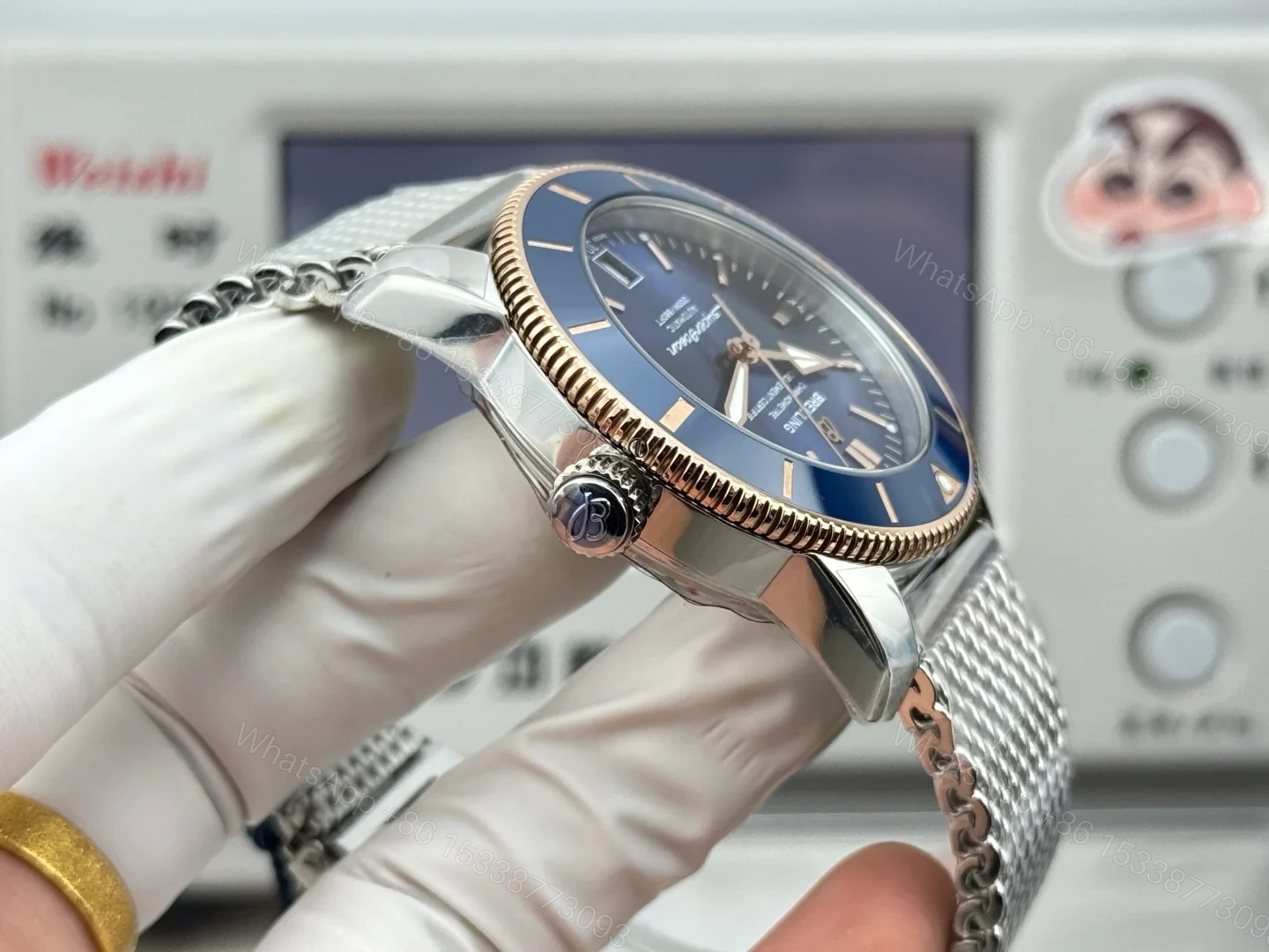 View 7 of Breitling Superocean Heritage ’57 Highlands Blue Dial U10340161C1A1