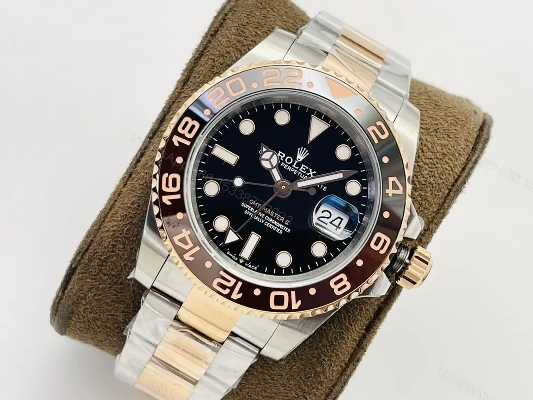 View 2 of Rolex GMT-Master II Stainless Steel Everose CHNR Oyster 126711CHNR-0002