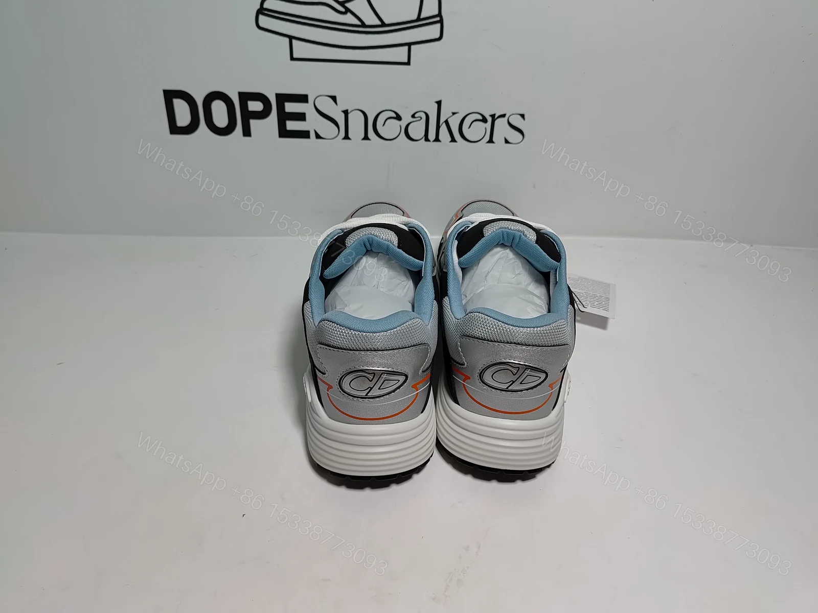 View 10 of Dior B30 Silver Dark Grey 3SN279ZYK_H882