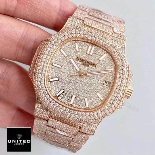 View 7 of Patek Philippe Nautilus 5719/10G-010 Replica