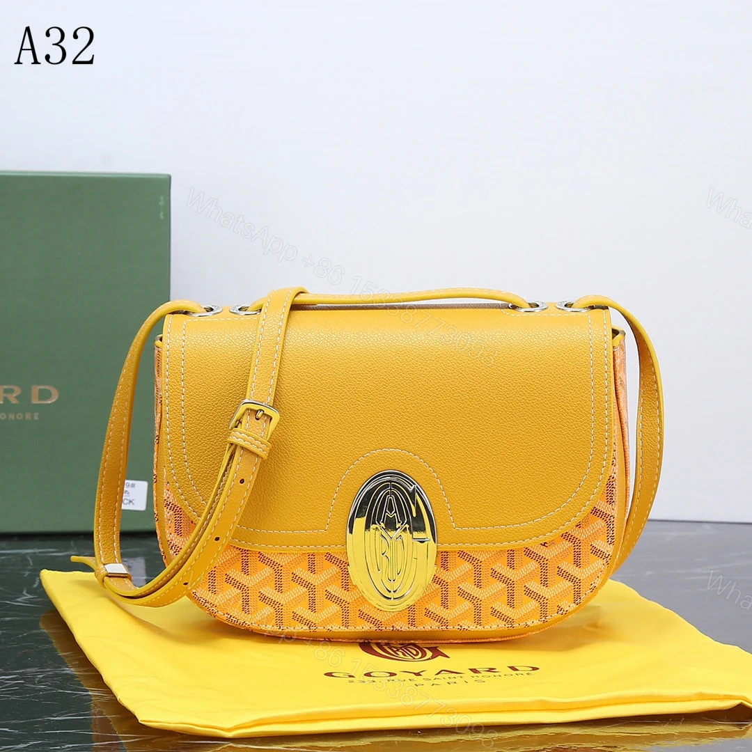 View 8 of GOYARD SEAL CLASP THE 233 BAG YELLOW 25CM