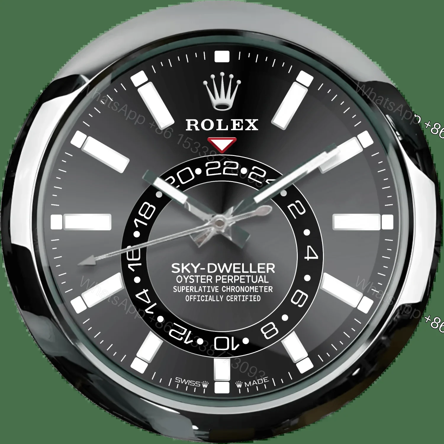 ROLEX WALL CLOCK – SKY DWELLER — view 1