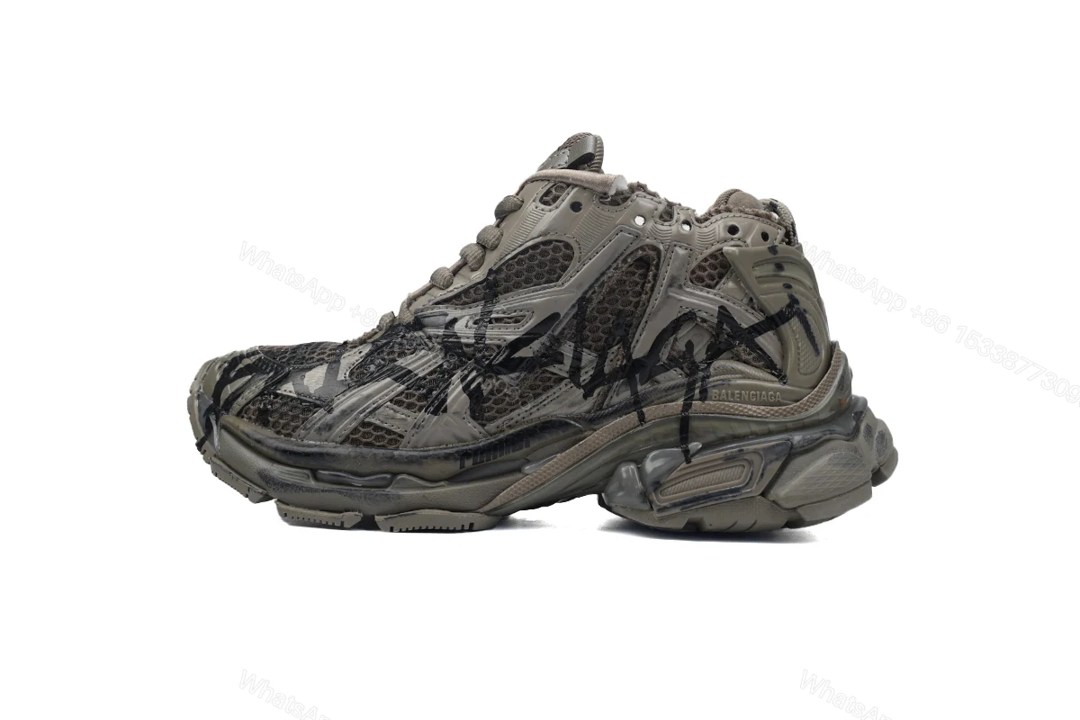 View 6 of Balenciaga Runner Black Brown 677402 W3RB2 2010