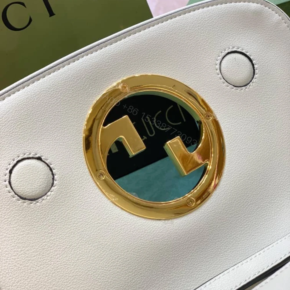 View 7 of Gucci Blondie Shoulder Bag White 28Cm 699268 UXX0G 9022