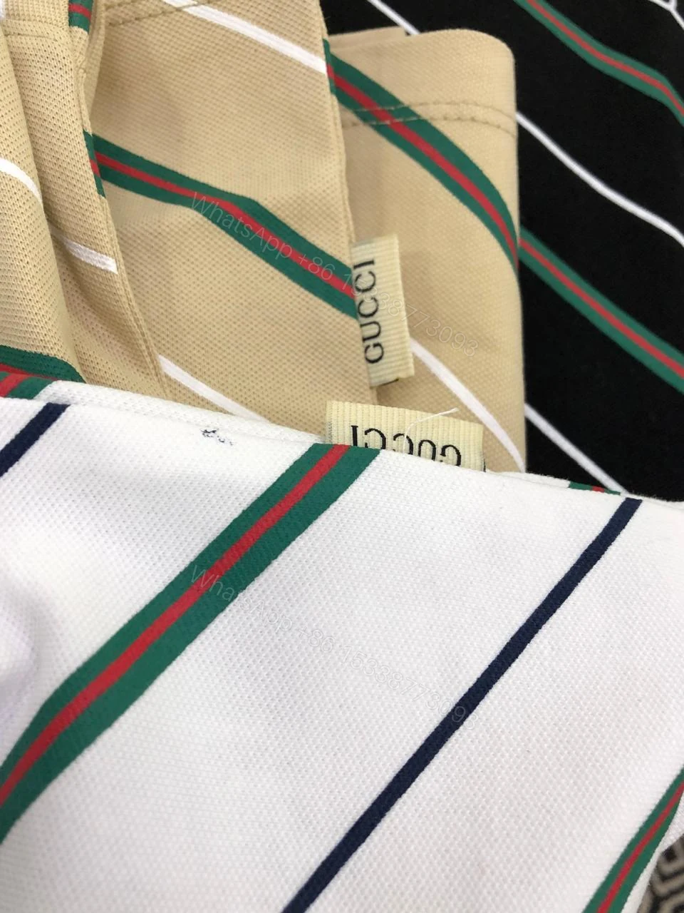 View 6 of FIRST COPY GUCCI VERY PREMIUM COTTON LYCRA POLO T-SHIRT