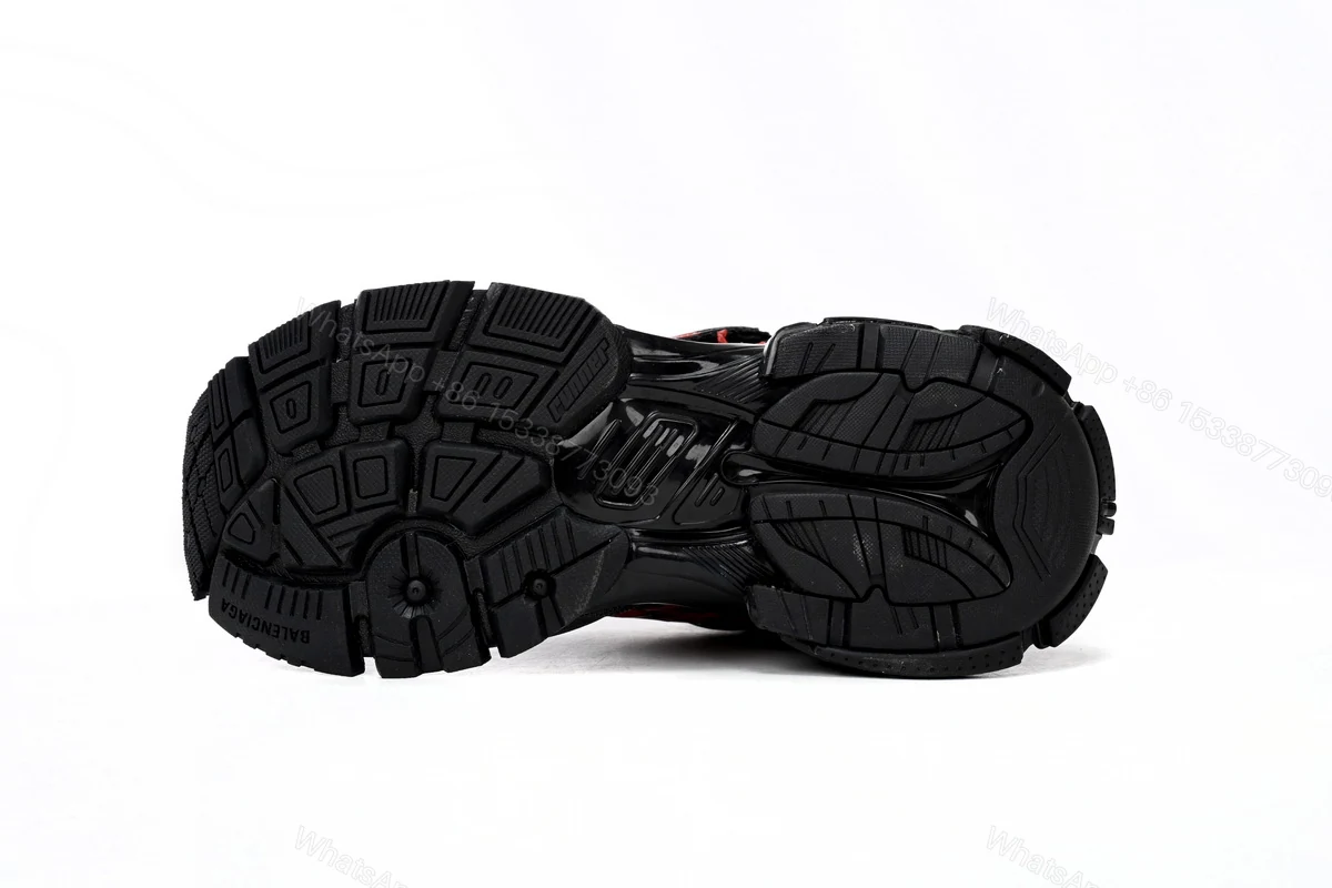 View 10 of Balenciaga Runner Black And Red Characters 677402 W3RB1 0102