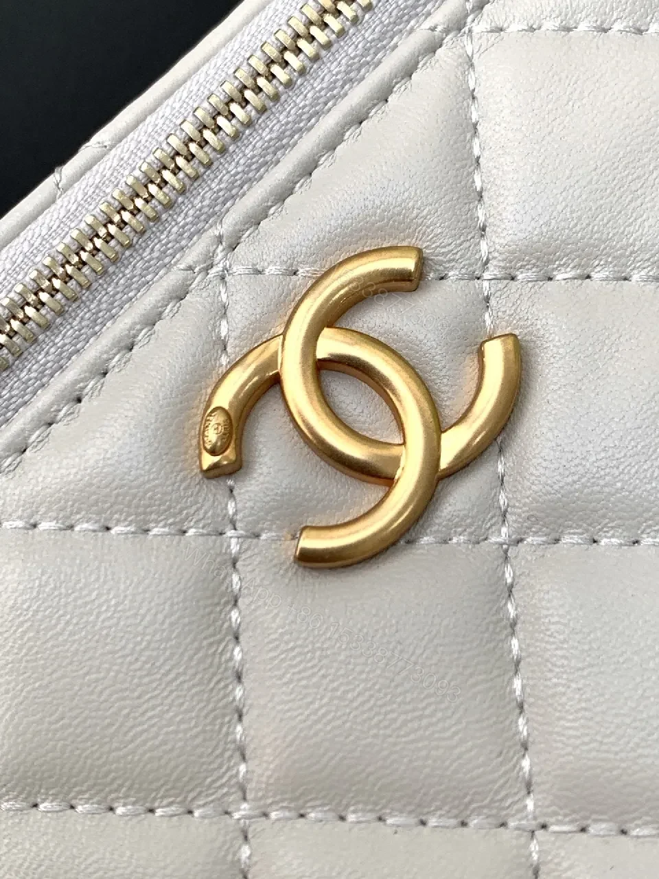 View 7 of Quilted Crossbody: Luxury Silver-Tone Hardware, Compact Style
