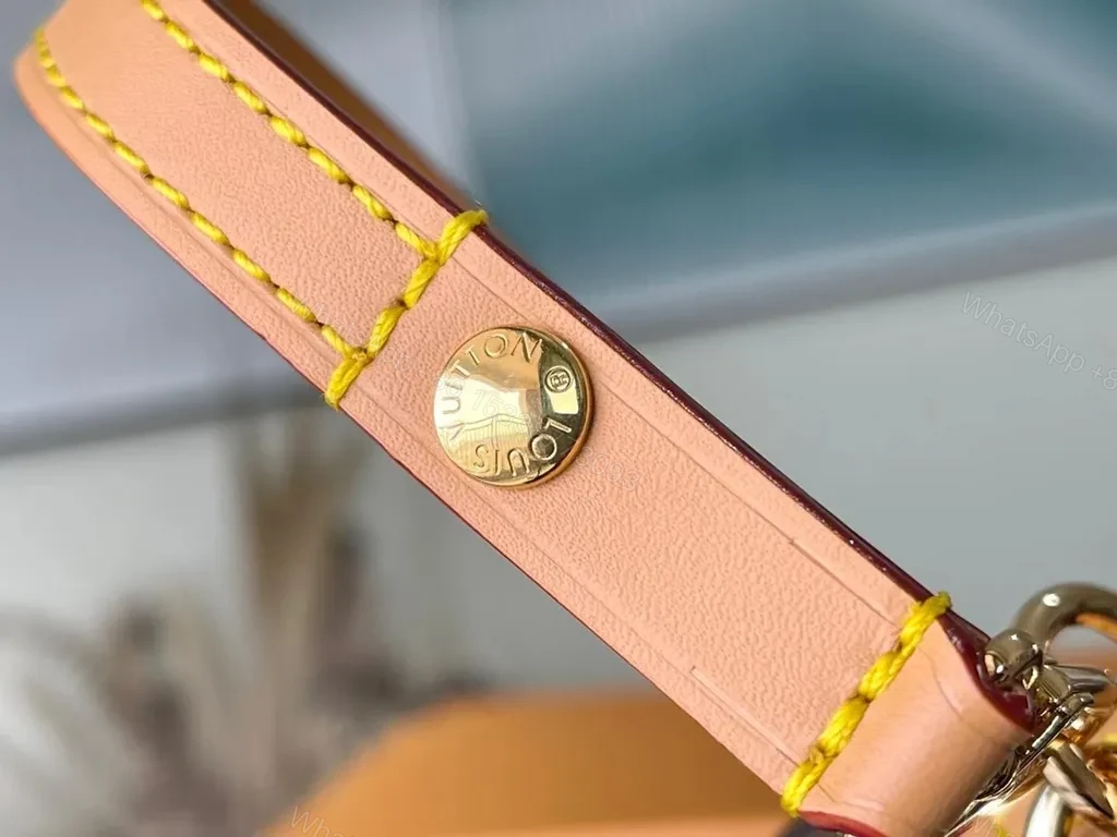View 9 of Monogram Canvas Compact Bag: Convertible Chain & Crossbody Style