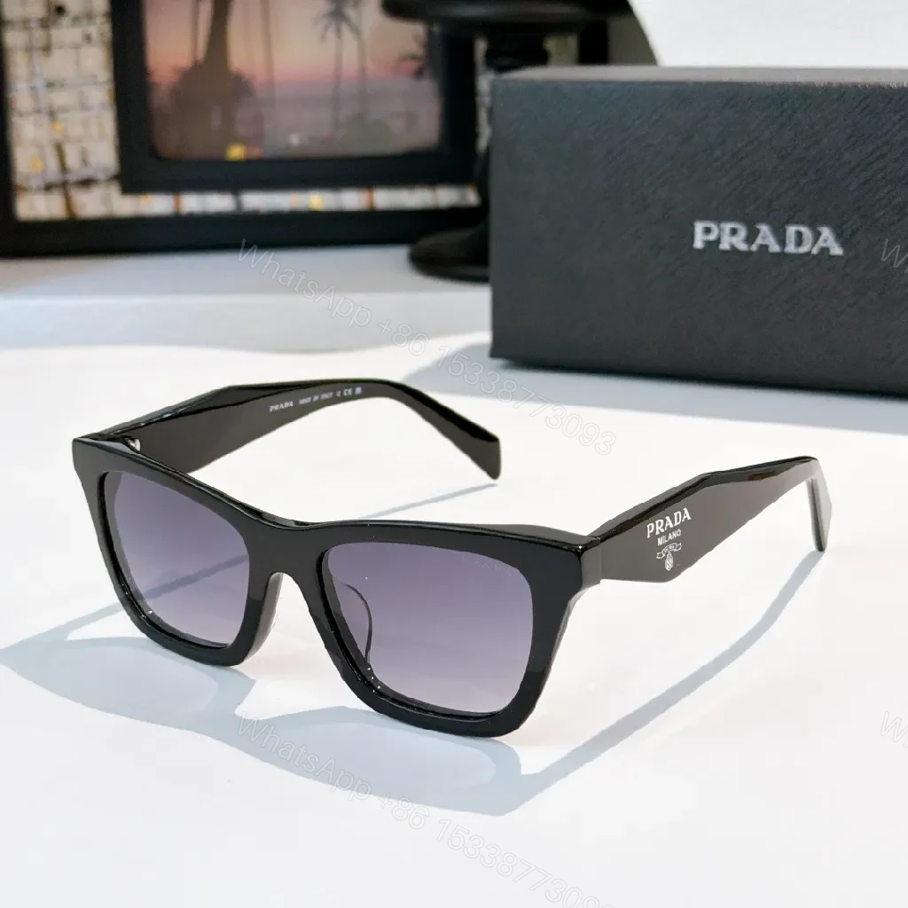 View 9 of White Acetate Gradient Sunglasses - Oversized Luxe Frame Styling