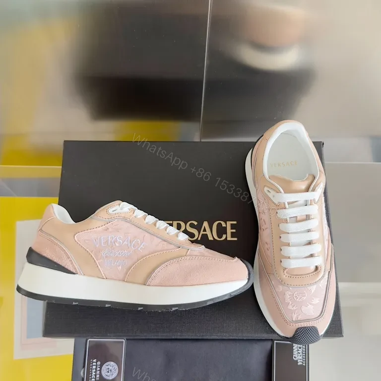 View 7 of Soft Blush Leather High-Tops: Luxe Comfort Sneakers
