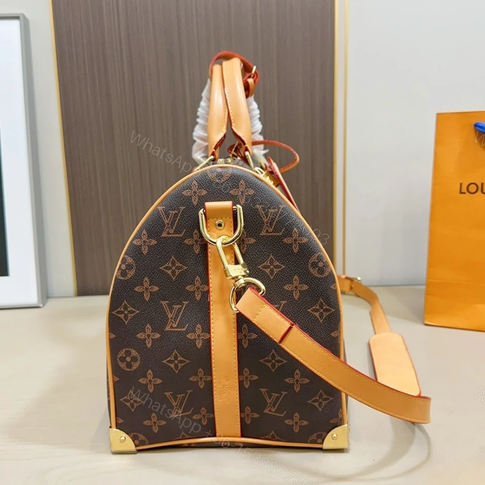 View 4 of Louis Vuitton Keepall Trunk 45 Monogram Origine Ebene 50cm M28339