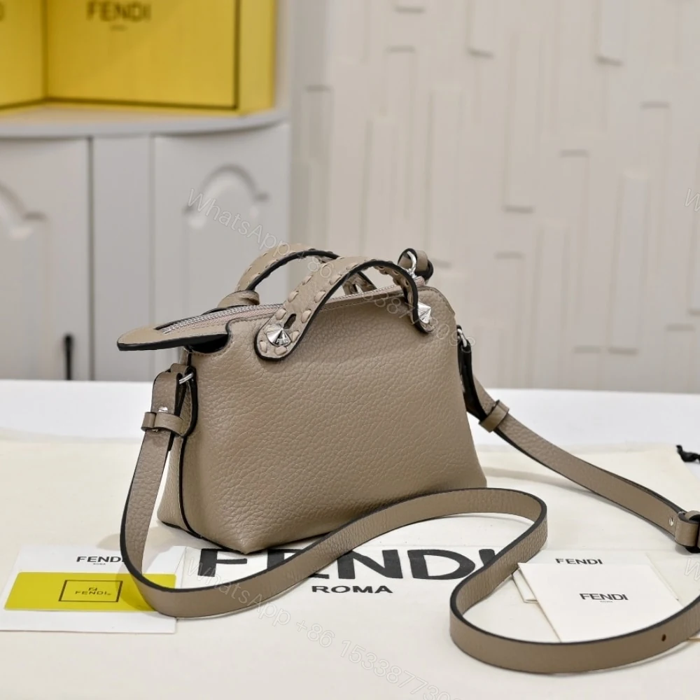 View 3 of FENDI BY THE WAY SELLERIA MEDIUM GREY 20CM 8BL155ASU2F04Y9