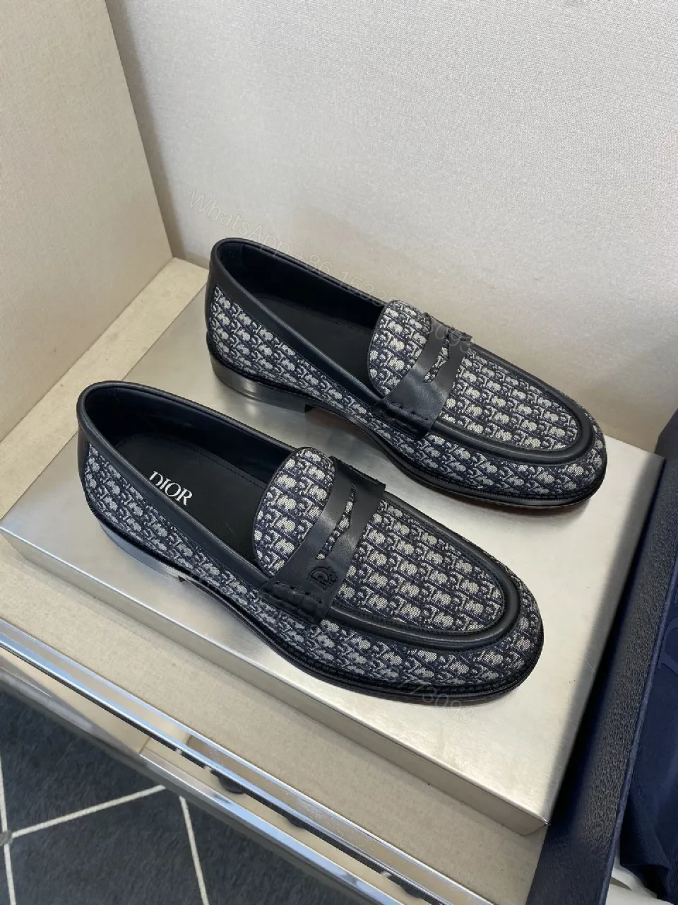 View 2 of Patterned Loafers + Leather Trim + Modern Classic + All-Day Comfort + loafers