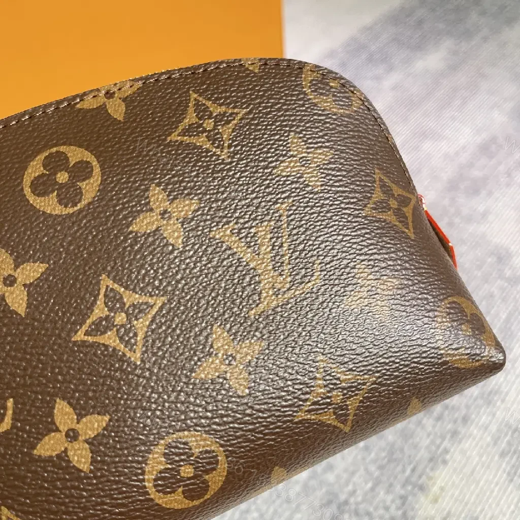 View 7 of Brown LV Monogram Ledger Wallet with Zipper