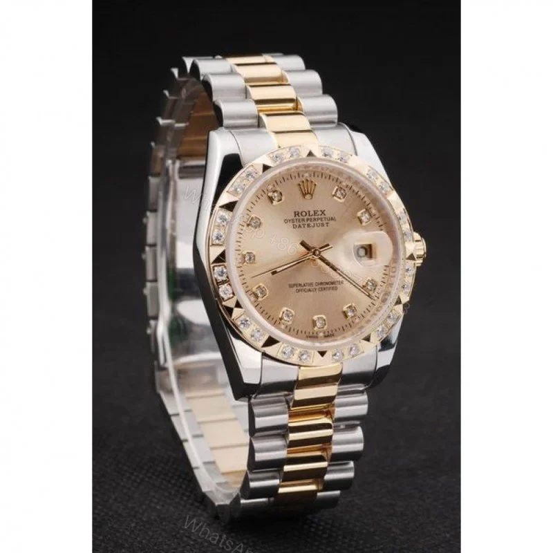View 7 of Superclone Rolex Datejust Gold Dial SRL41 36 mm