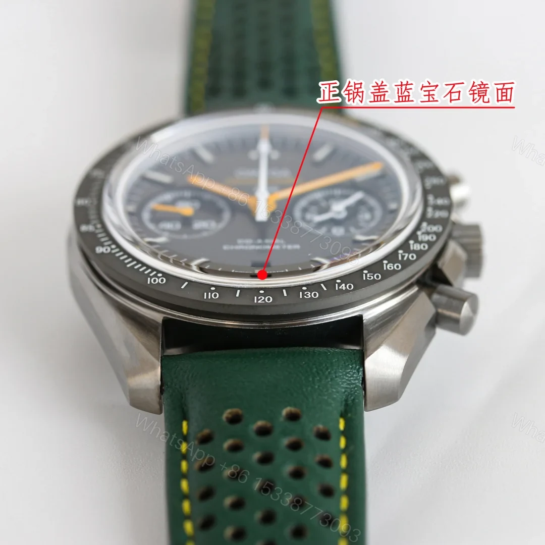 View 5 of Omega Speedmaster Dark Side of the Moon Chronograph 44mm Black Ceramic Nylon Strap Automatic Watch OMG-SPD-DARKSIDE-44MM-BLACK-CERAMIC-NYLON-AUTO