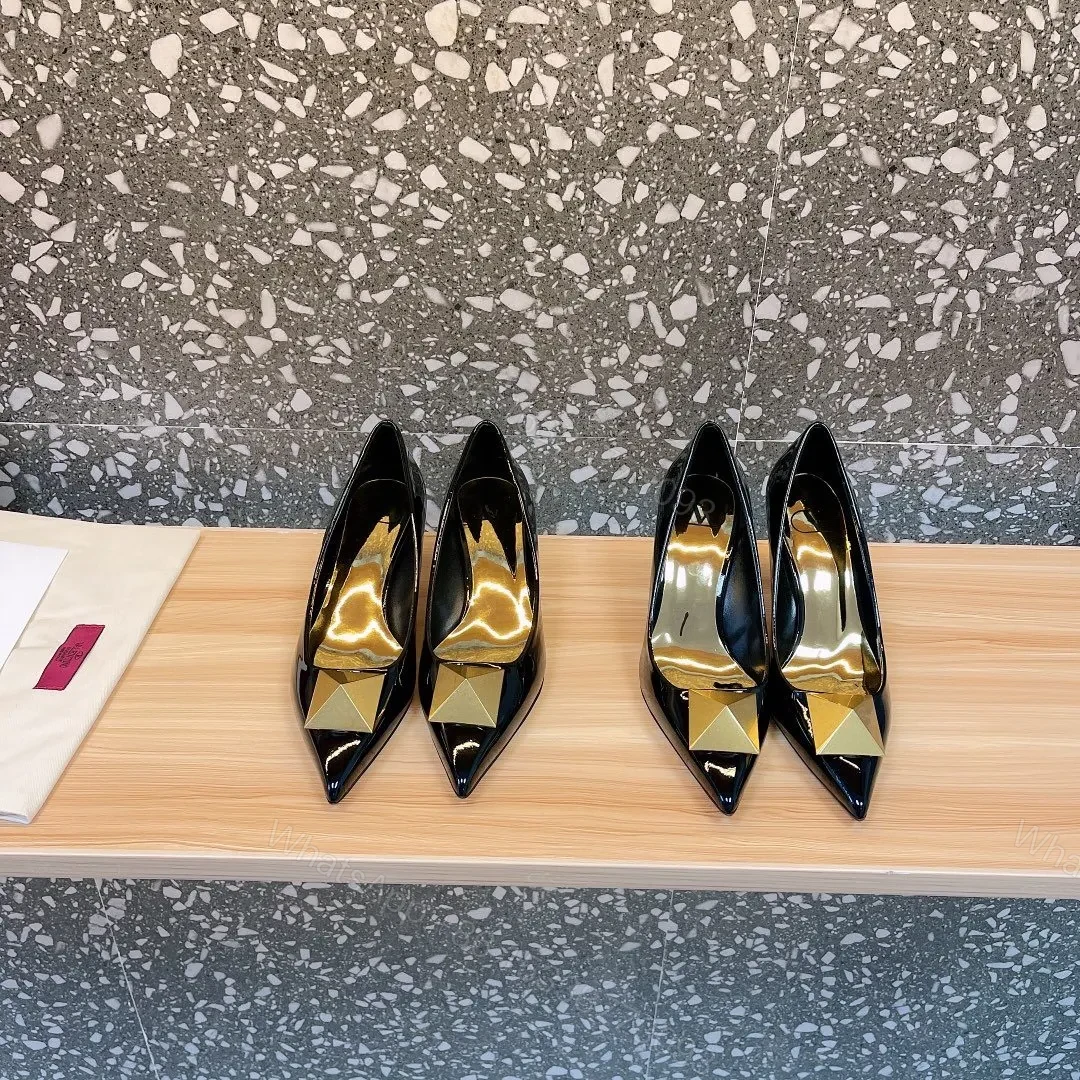 View 3 of Valentino Women Black Patent Leather Flats