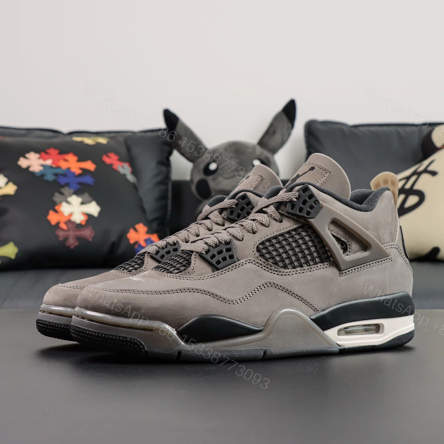 View 9 of Air Jordan 4 Retro “Cave Stone” Reps