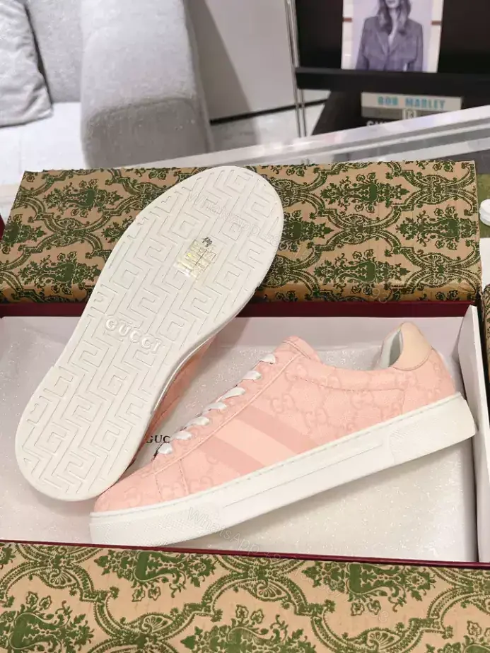 View 8 of WOMEN’S GUCCI ACE SNEAKER WITH WEB – GC246