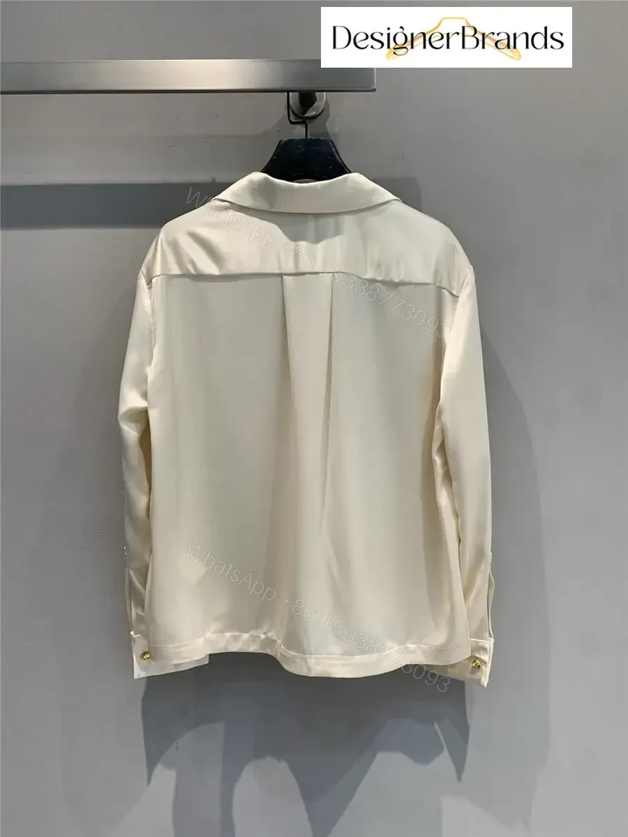 View 7 of Silk-Blend Shirt Jacket: Quiet luxury, versatile wearability