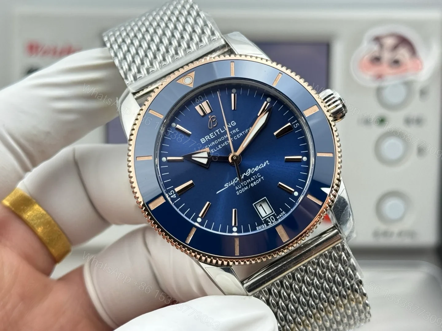 View 2 of Breitling Superocean Heritage ’57 Highlands Blue Dial U10340161C1A1
