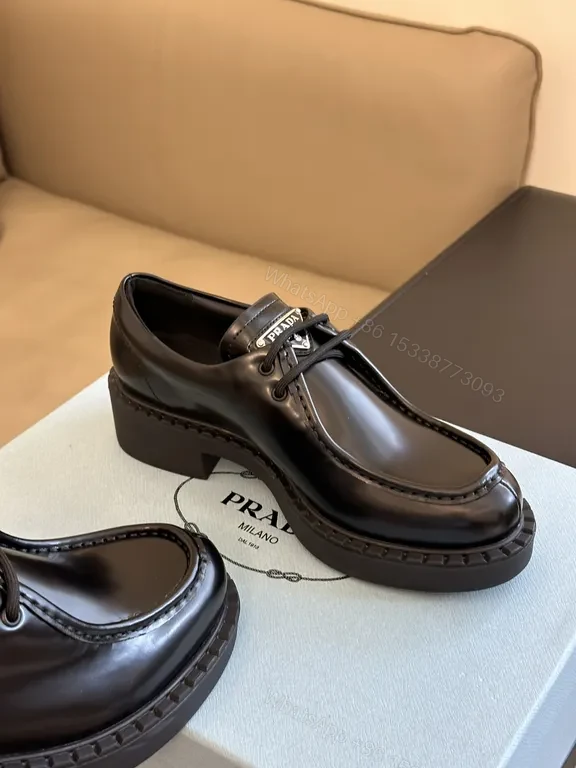 View 5 of Polished Moccasin-Style Sneakers: Luxe Prada-Inspired Comfort