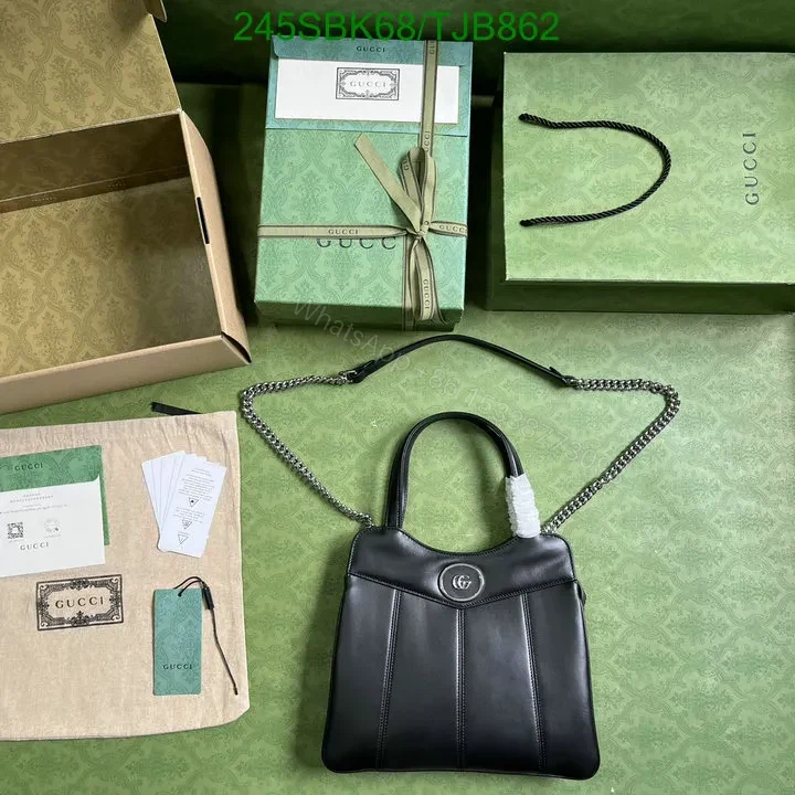 View 12 of Gucci Black Small Tote Bag crafted from Cowhide 745918