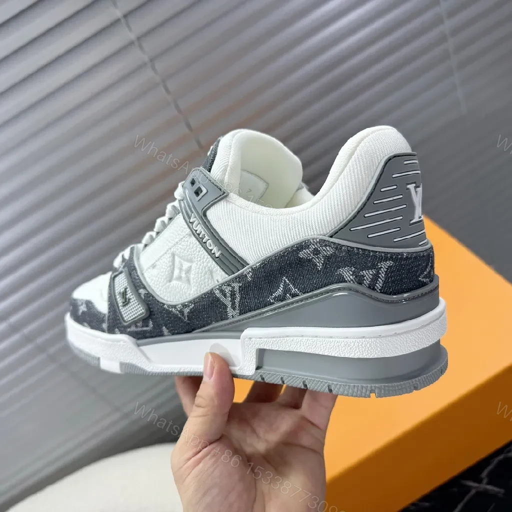 View 5 of Bold Monogram Mesh Sneaker: Luxe Street High-Top
