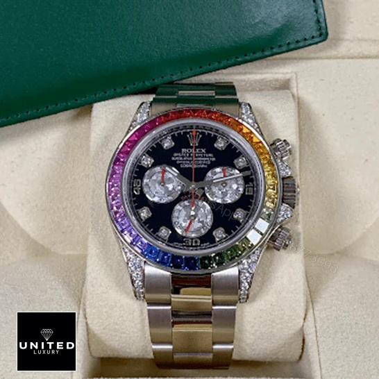 View 9 of Rolex Black Diamond Replica